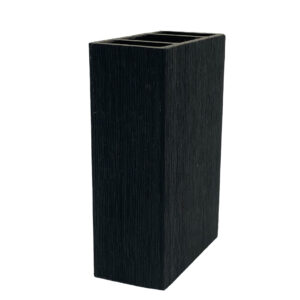 viga de exterior coextruida chica (a66 jet black cepillado)