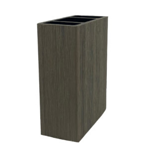 viga de exterior coextruida chica (a43 walnut cepillado)