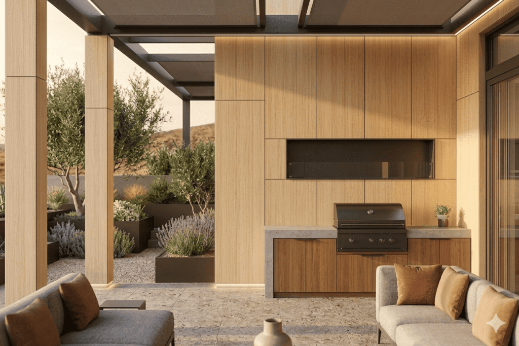 wall cladding veta vertical aplicacion