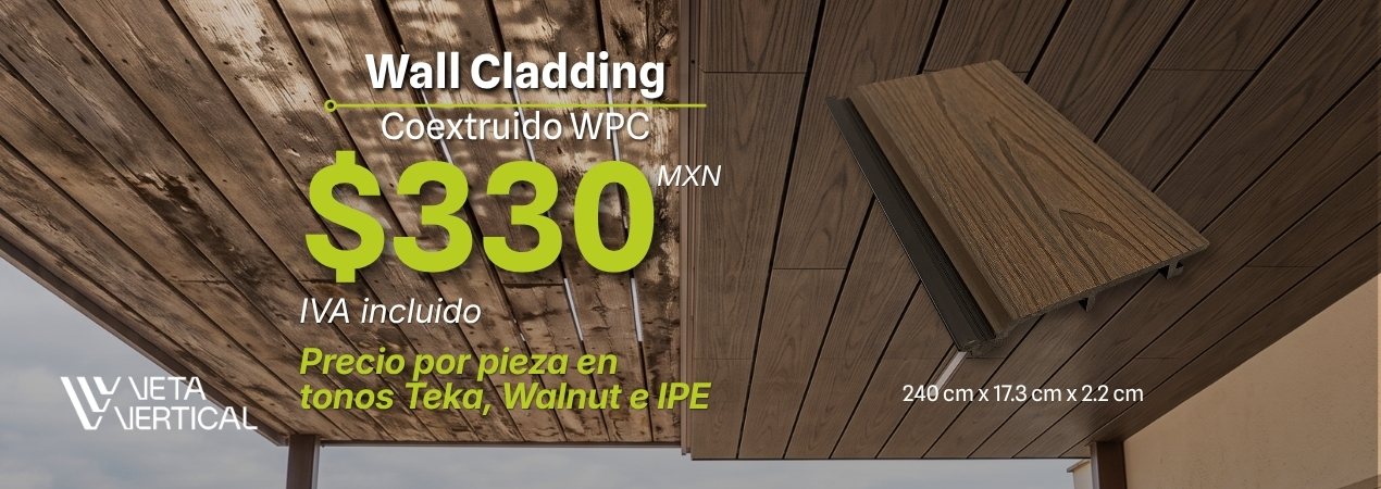 banner agosto 2026 wall cladding coextruido