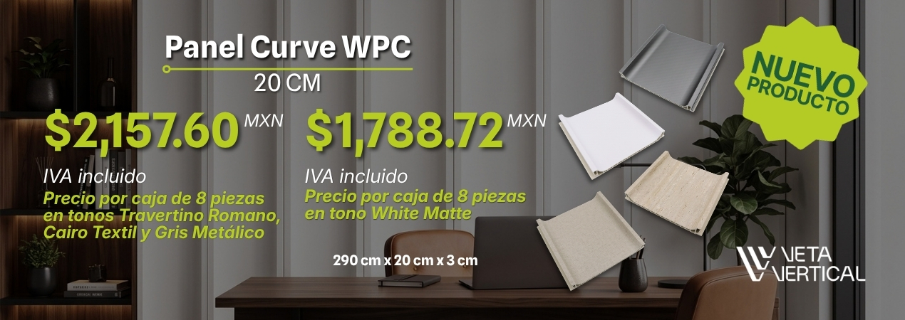 banner web nuevo producto panel curve 20 cm